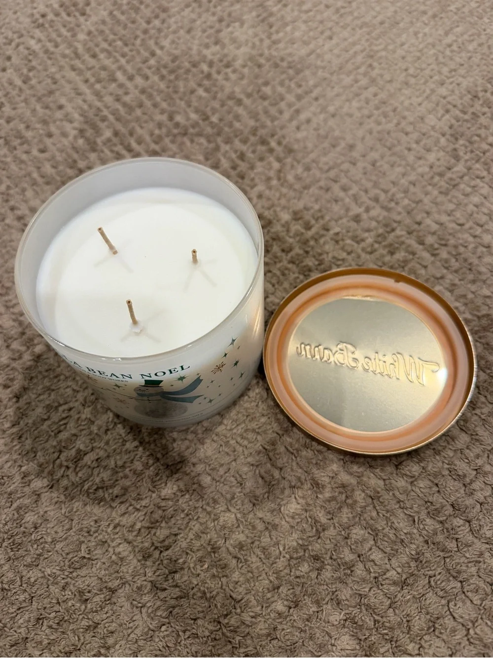 Bath & Body Works Vanilla Bean Noel 3-Wick Candle - Picture 3 of 3